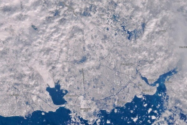 Uydu görüntülerinde ortaya çıktı!